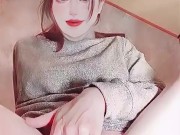 【個人撮影】膣マッサージ。みんなはちんこの周りや金玉をマッサージしてね♡ 9/16