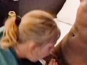 Busty Blonde Rides BBC All Around Motel Room 5/16