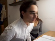 He tutors me but I just want to SUCK his COCK and get BANGED 1/16