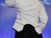 Sexy ASMR Leather Jacket And Pants Scratching/Long Nails 5/16