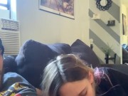 Fixed his pipe😋😝 - Screenshot 3 of 16 - Oral Creampie