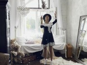 Mary Poppins aka. Monika Fox Fucked Herself In Ass With An Umbrella & DP With Big Dildos 1/16