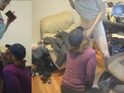 As Soon as He Heard it was a Threesome HE CAME INSTANTLY!