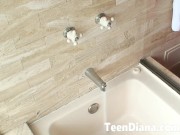 Teen lesbian takes bath 2/16