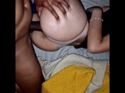 MI MADRASTRA LLEGA CANSADA DEL GYM Y ME CONFUNDE CON MI PADRASTRO, CREAMPIE DENTRO 12/16