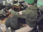 Heather Kane Sucks off Baghead Loser! 10/16