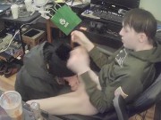 Heather Kane Sucks off Baghead Loser! 14/16