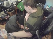 Heather Kane Sucks off Baghead Loser! 15/16