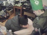 Heather Kane Sucks off Baghead Loser! 9/16