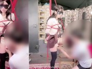 (中文字幕)SM調教女學生、繩縛拘束、制高潮、炮機、鞭打、性交 4/16