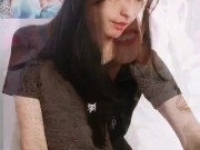 Webcam girl getting ready to start a normal day in my life 10/16