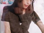 Webcam girl getting ready to start a normal day in my life 16/16