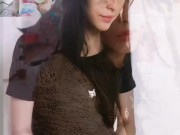 Webcam girl getting ready to start a normal day in my life 5/16