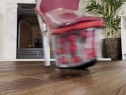 Sexy ASMR Walking In Stripper Heels/High Heels Sounds 5/16