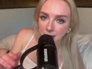 POV ASMR Sex Roleplay. Sucking, Riding, Wet Pussy Sounds & Cumming All For You - Remi Reagan 7/16