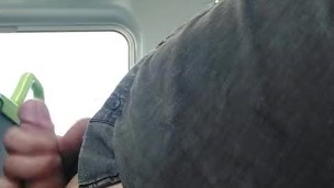 Jerking off on a Melbourne Train