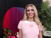 Long-legged blonde Emily Jade gets wrecked by a big dick 5/16