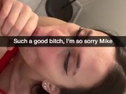 Snapchat Compilation Of 19 year old Teen Cheats on Boyfriend 2/16