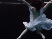 Dark pool vibes with white dress girl 6/16