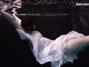 Dark pool vibes with white dress girl 7/16