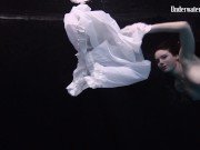 Dark pool vibes with white dress girl 8/16