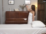 Amazing innocent body teen massage with hot masseuse 2/16