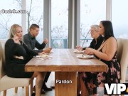 VIP4K. Older husband asked his friend to came and fuck his hot busty wife 3/16