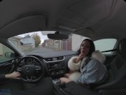 Euro hottie Mia Trejsi teasing you before getting fucked in an immersive Virtual Reality experience 3/16