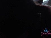 POV with exotic amateur in car - roadhead and creaming her panties 14/16