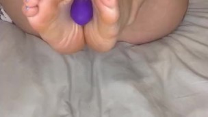 Massaging My Naughty Little Feet, Want A Foot Job?🦶🔥