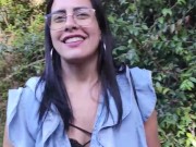 Desconocido me invita a fumar en el parque ARVI y termino follandome entre la naturaleza de Medellin 7/16