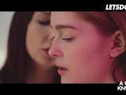 Cute Redhead Babe Jia Lissa Seduced Into Lesbian Sex By Violetta - A GIRL KNOWS 4/16