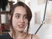 Ersties - Gefühlvolle Selbstbefriedigung mit der hübschen Deutsch-Holländerin Effie 4/16