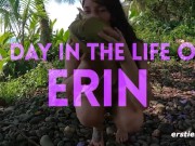 Ersties - Hot Brunette Takes You On a Sexy Tour Of Her Day 2/16