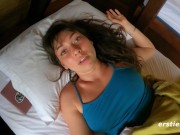 Ersties - Hot Brunette Takes You On a Sexy Tour Of Her Day 7/16