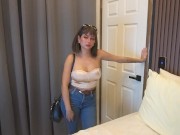 big ass coworker says NO to CONDOM during sex 1/16