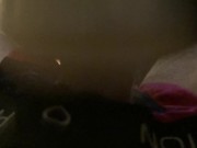 Je baise sa chatte avec sa culotte rouge fleshlight