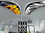 VIRTUAL PORN - Petite Tatted Valerica Steele Loves Riding Her Bf Duncan Saint's Big Rock Hard Dick 13/16