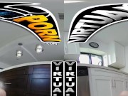 VIRTUAL PORN - Petite Tatted Valerica Steele Loves Riding Her Bf Duncan Saint's Big Rock Hard Dick 14/16