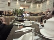 【個人撮影】#29 エンW不倫CH 高級ホテル優雅にカフェしてお風呂へ。。生挿入して中出しする不倫カップルの日常♡／Japanese amateur /日本人/japanese wife/ milf/ 1/16