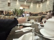 【個人撮影】#29 エンW不倫CH 高級ホテル優雅にカフェしてお風呂へ。。生挿入して中出しする不倫カップルの日常♡／Japanese amateur /日本人/japanese wife/ milf/ 4/16