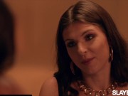 SLAYED hot babes enjoy lesbian fuck 2/16