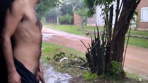 Would You Suck My Dick Standing In The Rain?