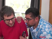 A Babe Detective is Nailed by her two Clients 2/16