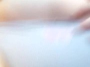 Lingerie striptease, close ups and squirt orgasm 4/16