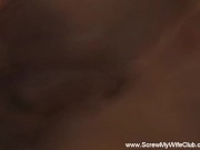 Horny Beautiful Big Boob Swinger Wifey Fucking a Couple 4/16