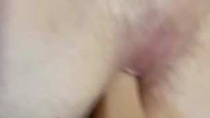 Straight guy fucks pocket pussy with dildo in his ass