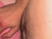 Bella Reverse Cowgirl Homemade pink panties 9/16