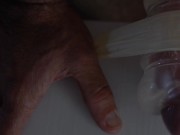 Hard Fucking Clear Fleshlight an Moaning Loud 7/16