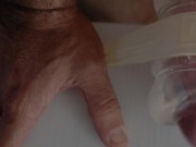 Hard Fucking Clear Fleshlight an Moaning Loud 9/16